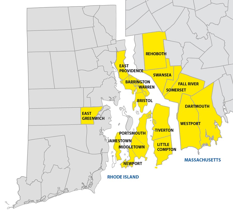 Service Area Map