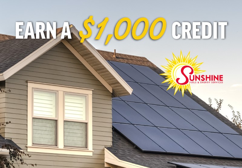 EARN A $1,000 CREDIT